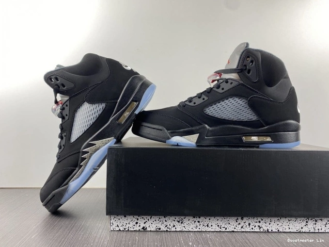 Bmlin (2016) Metallic 845035-003 Retro Black Jordan 5 0729